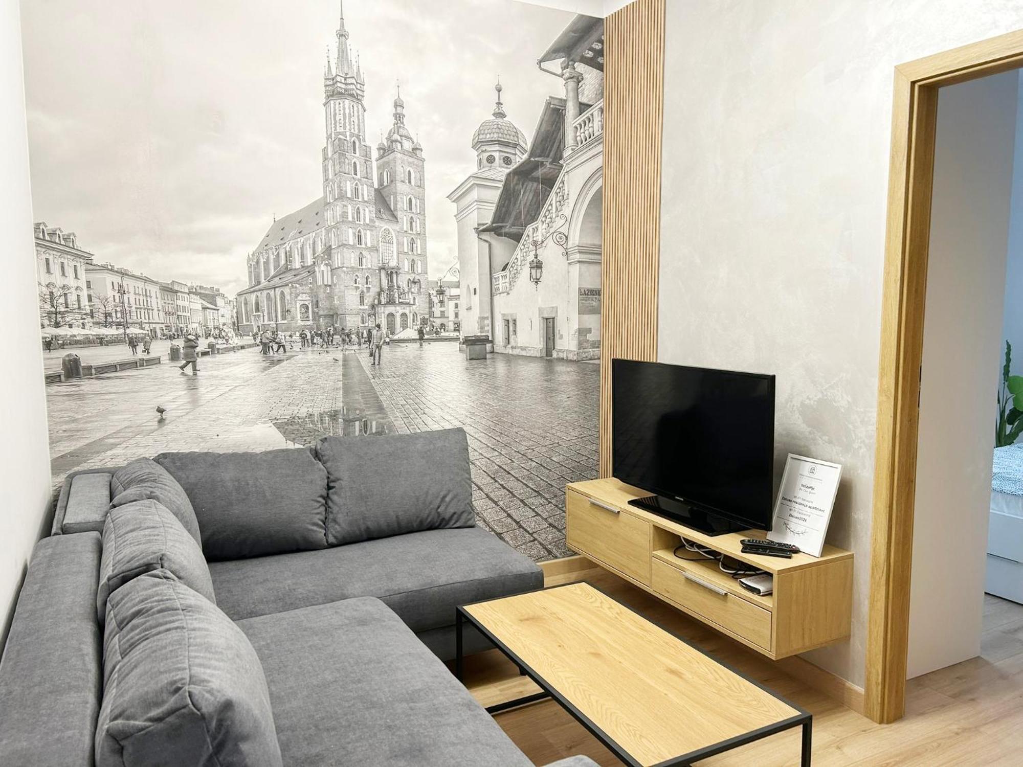 קרקוב Deluxe Residence Apartment מראה חיצוני תמונה